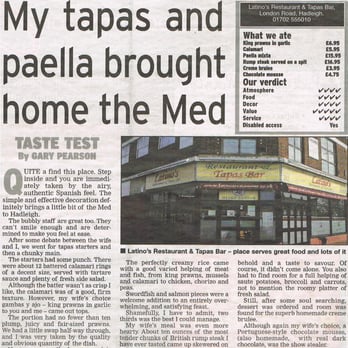 Latinos Restaurant & Tapas Bar - Portuguese Near Me - Benfleet, ESS Latinos Restaurant & Tapas Bar - Portuguese Near Me - Benfleet, ESS