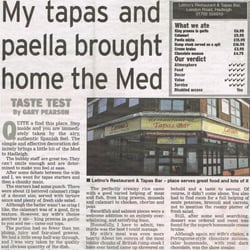 Latinos Restaurant & Tapas Bar