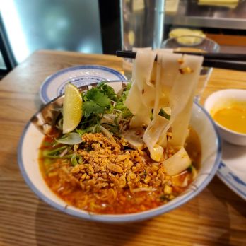 Fat Mao - Tom yum with pork and noodles - Asian Fusion Near Me - Vancouver, British Columbia Fat Mao - Tom yum with pork and noodles - Asian Fusion Near Me - Vancouver, British Columbia