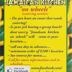 Jamdown Kitchen - Catering Info
