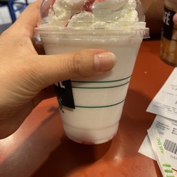 Missing the cookie crumbs and strawberry purée