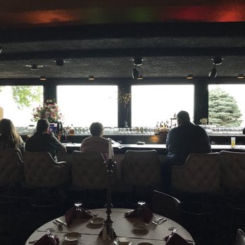 HOBNOB - The back bar in the main dining room looking out at Lake Michigan. - Supper Clubs Near Me - Racine, Wisconsin HOBNOB - The back bar in the main dining room looking out at Lake Michigan. - Supper Clubs Near Me - Racine, Wisconsin