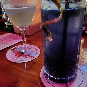 Juniper - two cocktails sitting on a bar - Cocktail Bars Near Me - Tucson, Arizona