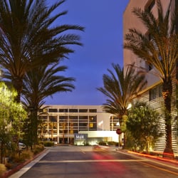 Hotel MdR Marina del Rey - a DoubleTree by Hilton - Hotel MdR - entrance from Maxella Ave