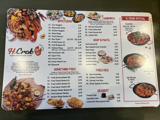 Menu photo 2 H Crab Flushing, NY