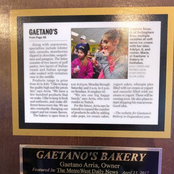 Gaetano's Bakery - Bakeries Near Me - Holliston, Massachusetts Gaetano's Bakery - Bakeries Near Me - Holliston, Massachusetts