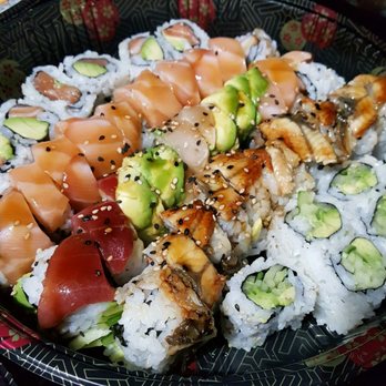 Ai Sushi - The other 1/2 of the 80 pieces of Assorted Rolls - Sushi Bars Near Me - Markham, Ontario