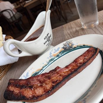 Peter Luger - Luger's Sizzling Bacon, Extra Thick by the Slice - Steakhouses Near Me - Brooklyn, New York