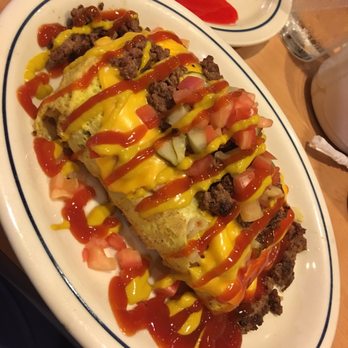 IHOP - Cheeseburger omelette. - Breakfast & Brunch Near Me - Merrillville, Indiana IHOP - Cheeseburger omelette. - Breakfast & Brunch Near Me - Merrillville, Indiana
