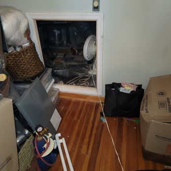 Air Pyramid Service - the entrance to the attic crawl space and work area - Heating & Air Conditioning/HVAC Near Me - Upper Marlboro, Maryland Air Pyramid Service - the entrance to the attic crawl space and work area - Heating & Air Conditioning/HVAC Near Me - Upper Marlboro, Maryland