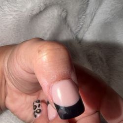 Trish Nails - The polish came off and the lady kept cutting my skin and i started bleeding due to her being rough