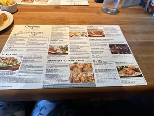 Menu photo 1 Cheddar's Scratch Kitchen Pensacola, FL