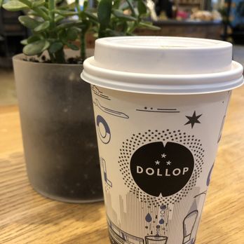 Dollop Coffee - Large (Honey Cinnamon Latte) - Cafes Near Me - Chicago, Illinois