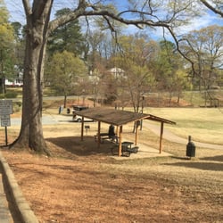Barrett Park - One of the pavilions.