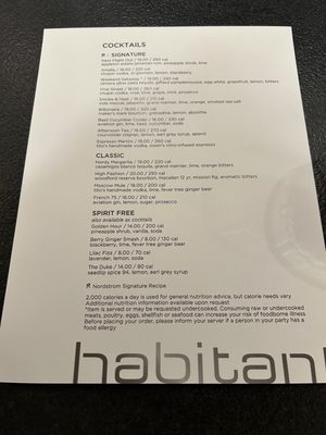 Menu photo 1 Habitant San Jose, CA Menu photo 1 Habitant San Jose, CA