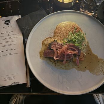 Black Pearl - Main course of the 100 day celebration menu - Japanese Near Me - Palm Valley, Florida