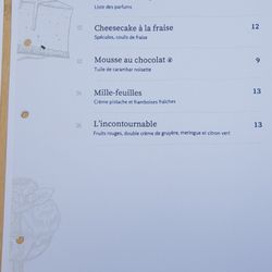 AU Vieux Port - Desserts