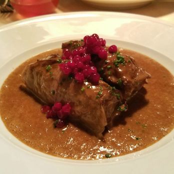 Tradition - Cabbage rolls with beef (and added lingonberries), quite tasty. - Swedish Near Me - Stockholm, Alberta