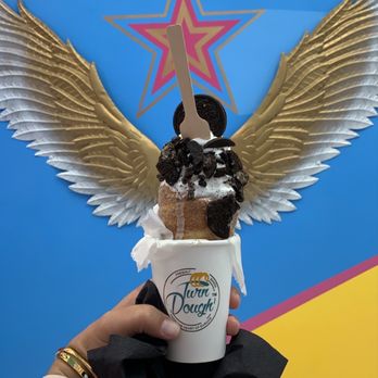 Turn Dough - Oreo Chimney Cake - Ice Cream & Frozen Yogurt Near Me - Los Angeles, California Turn Dough - Oreo Chimney Cake - Ice Cream & Frozen Yogurt Near Me - Los Angeles, California