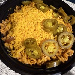 J. Gumbo's - Jambalaya with added cheese and jalapeños