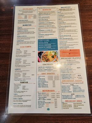 Menu photo 1 La Tapatia Leander, TX