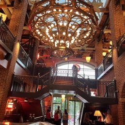 View of the entrance of Mike's American.