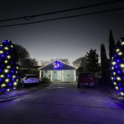 The Christmas Lights Experts - Blue and cool white