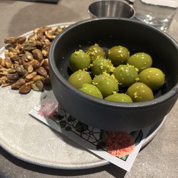 The Alchemists’ Garden - Warmed nuts and olives - Cocktail Bars Near Me - Paso Robles, California The Alchemists’ Garden - Warmed nuts and olives - Cocktail Bars Near Me - Paso Robles, California