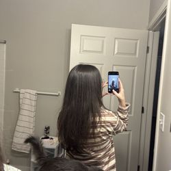 Blue Violet Salon - After (ignore the cat lol)