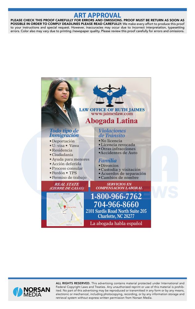 Jaimes Law Office, PA - immigration attorney in Charlotte, NC