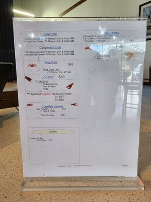 Menu photo 4 Hnina's Seafood Ocoee, FL