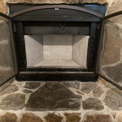 Hearth & Patio Sales and Service - After. New panels. Cleaned. Inspected the box.