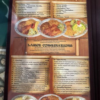 Mi Mexico - Menu 8/2/24 - Mexican Near Me - Bellingham, Washington