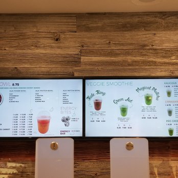 Refuel Juicery - Menu on wall - Juice Bars & Smoothies Near Me - Toronto, Ontario Refuel Juicery - Menu on wall - Juice Bars & Smoothies Near Me - Toronto, Ontario