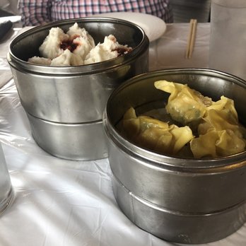 Shanghai Restaurant - Shrimp and cilantro dumplings, steamed BBQ pork bun - Dim Sum Near Me - Austin, Texas