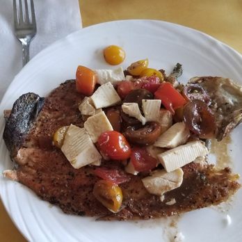 Kehaulani's Cafe - Grilled whole Trout with tofu, tomatoes, calamansi/relished - Breakfast & Brunch Near Me - Vallejo, California Kehaulani's Cafe - Grilled whole Trout with tofu, tomatoes, calamansi/relished - Breakfast & Brunch Near Me - Vallejo, California