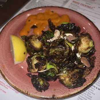 Firefly Tapas Kitchen + Bar - Pan-roasted Brussel Sprouts (~$12) - Tapas/Small Plates Near Me - Las Vegas, Nevada