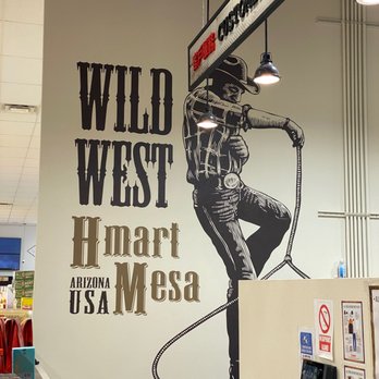 H Mart - Mesa - Nice little western wall art. - Grocery Near Me - Mesa, Arizona