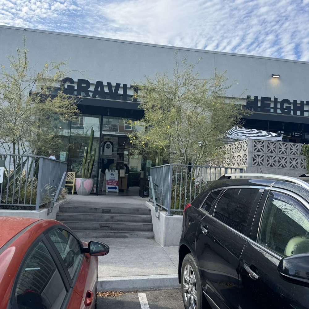 Outside