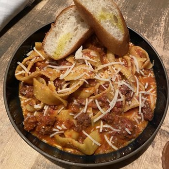 Gather in Jackson Hole - Elk Bolognese - New American Near Me - Jackson, Wyoming