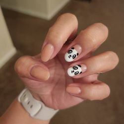 Allure Nails And Head Spa - January Nails (for my son's Kung Fu Panda themed birthday!)