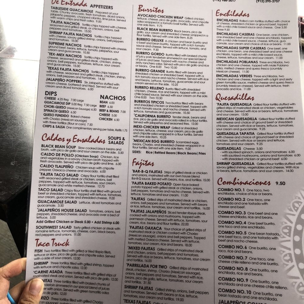 Jalepenos - a menu for a mexican restaurant - Mexican Near Me - Rincon, Georgia Jalepenos - a menu for a mexican restaurant - Mexican Near Me - Rincon, Georgia