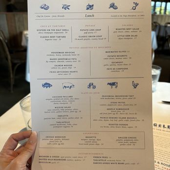 Angele Restaurant & Bar - Menu - French Near Me - Napa, California