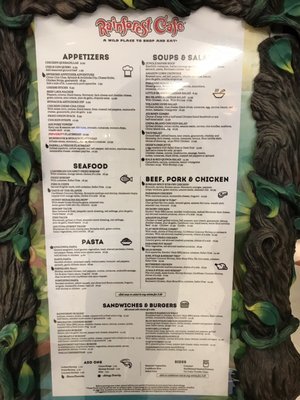 Menu photo 5 Rainforest Cafe Edison, NJ Menu photo 5 Rainforest Cafe Edison, NJ