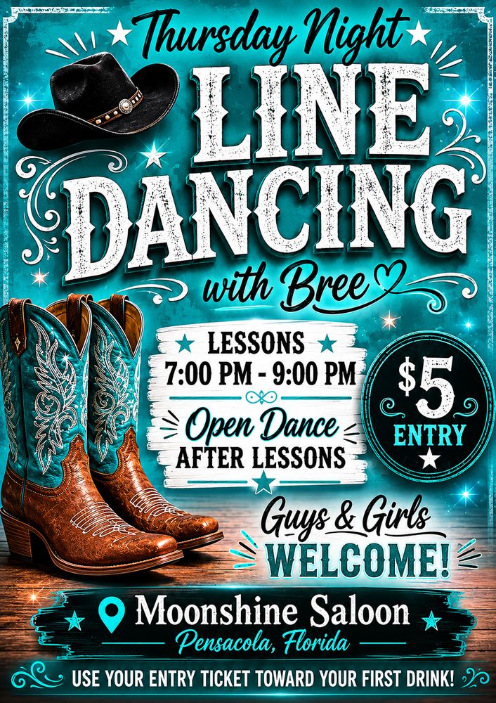 Line Dancing With Bree Logo