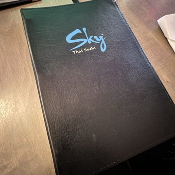 Sky Thai Sushi - Front of menu - Sushi Bars Near Me - Fort Lauderdale, Florida Sky Thai Sushi - Front of menu - Sushi Bars Near Me - Fort Lauderdale, Florida