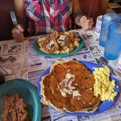 Purple Cow House Of Pancakes - before....