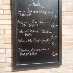 Ess-Klasse - Tageskarte / Menu of the day