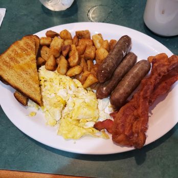 Bj's Carolina Cafe - eye opener w extras - Barbeque Near Me - Jarvisburg, North Carolina Bj's Carolina Cafe - eye opener w extras - Barbeque Near Me - Jarvisburg, North Carolina