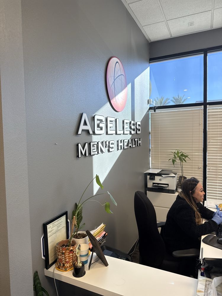 Ageless Men's Health Logo